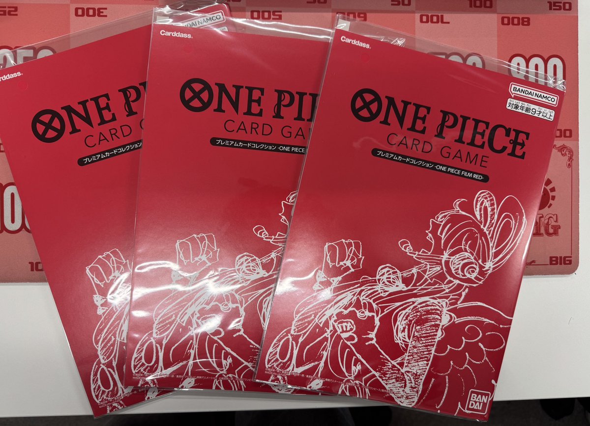 🔥入荷情報🔥】 プレミアムカードコレクション‐ONE PIECE FILM RED
