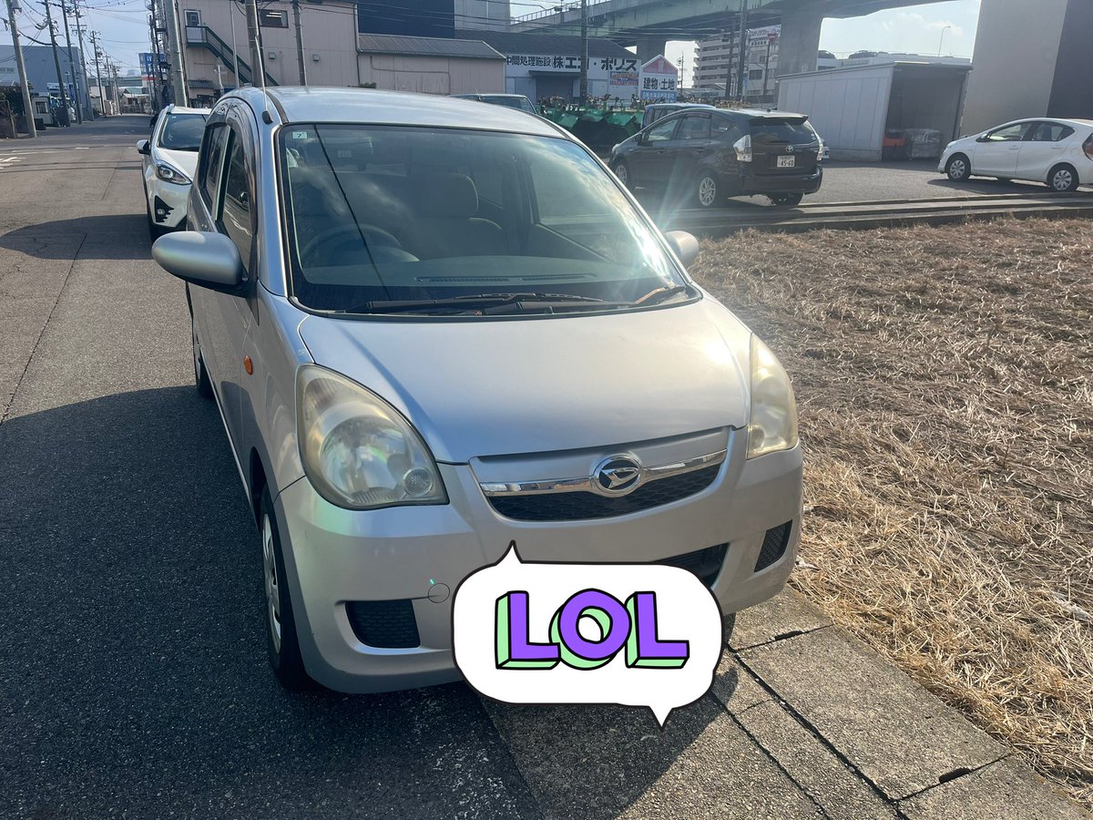 hayato90492083's tweet photo. ミラ売ります！　愛知から!
希望強気の15万!
距離めっちゃ若いです！足車、雪ドリにいかが？
#車売ります#ミラ#拡散希望 https://t.co/hfDmYlFxy3