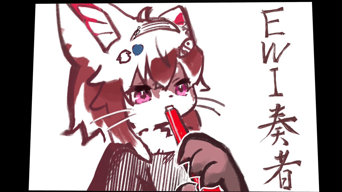 おすおす

ひまり旅館でＥＷＩ布教活動していたら
絵描きのmioさん（<a href="/VRC_mio_oim/">mio_oim</a>）に
似顔絵書いていただきやした！

かわよすぎちゃうん
ありがとうございます。