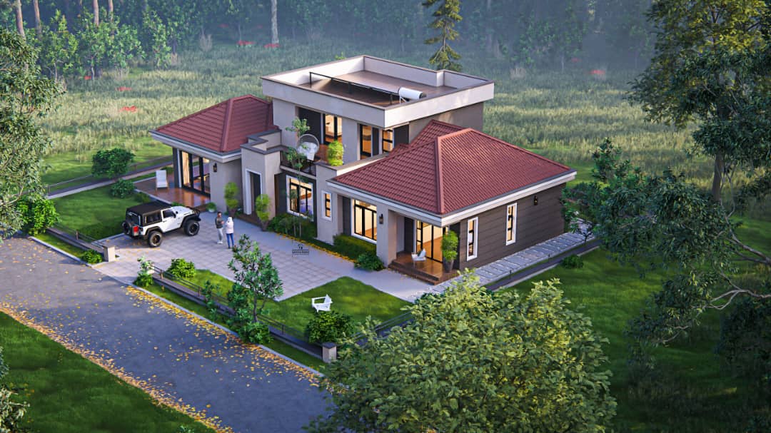 HELIX_GROUP_TZ's tweet photo. Kuiishi ndoto kwa nyumba kali namna hii, HELIX GROUP tunakurahisishia, 
#DesignAndBuild
#NyumbaZaKisasa
#NyumbaYaNdotoYako https://t.co/gKZvqZpHot