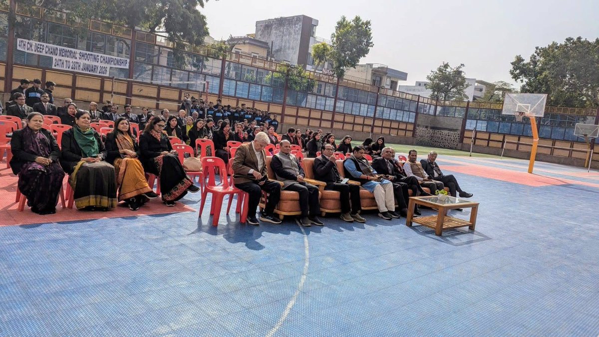 आज दीप मेमोरियल स्कूल में आयोजित 4th चौ. दीप चंद शूटिंग चैंपियनशिप के उद्घाटन समारोह में उपस्थित रहने का अवसर प्राप्त हुआ।

इस प्रतियोगिता के माध्यम से युवाओं में खेल भावना, अनुशासन, एकाग्रता और आत्मविश्वास को बढ़ावा मिलता है। 

आयोजन से जुड़े सभी खिलाड़ियों, प्रशिक्षकों और….!