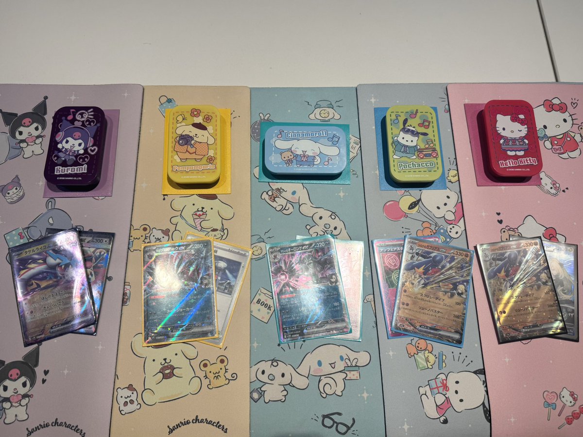 kanunkdk's tweet image. ババロコCS 5on5
☆シロガブ
宝石ドラパ❌5-6
宝石ドラパ❌5-6
ロンゲ❌1-6
ボムドラパ❌0-6
ボムドラパ⭕️6-0

後半ポケカしてないけど戒めとして記録😔
チーム2-3、すみません😔
2週連続5人ピューロ楽しかったﾐ・◦・ﾐ🎀︎