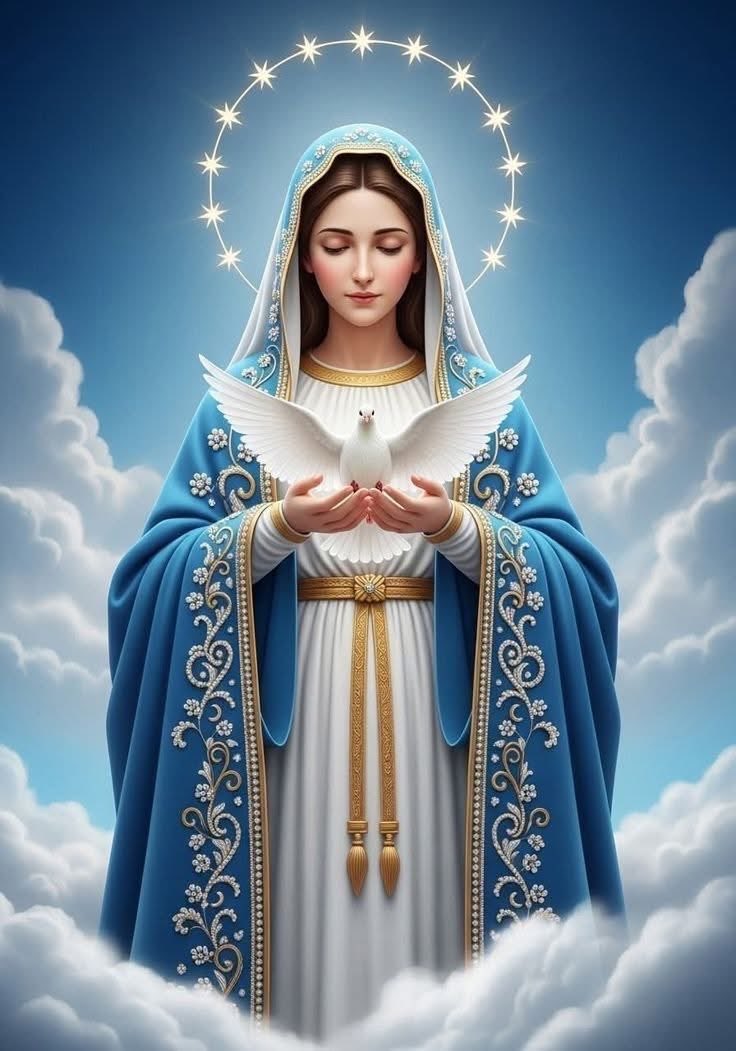 PadreTeofiloR's tweet image. MADRE MARÍA,NOS UNIMOS A TU CLAMOR PARA SUPLICAR A DIOS ESPÍRITU SANTO POR UN NUEVO PENTECOSTÉS.