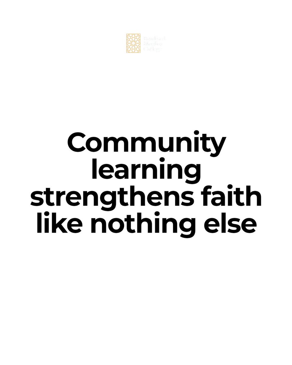 Community events deepen our faith in ways solitary study can't. Have you felt this? Comment "Inspired" if community learning has touched your heart. #StudyForYourSoul

Find out more now buytickets.at/bradfordmuslim…