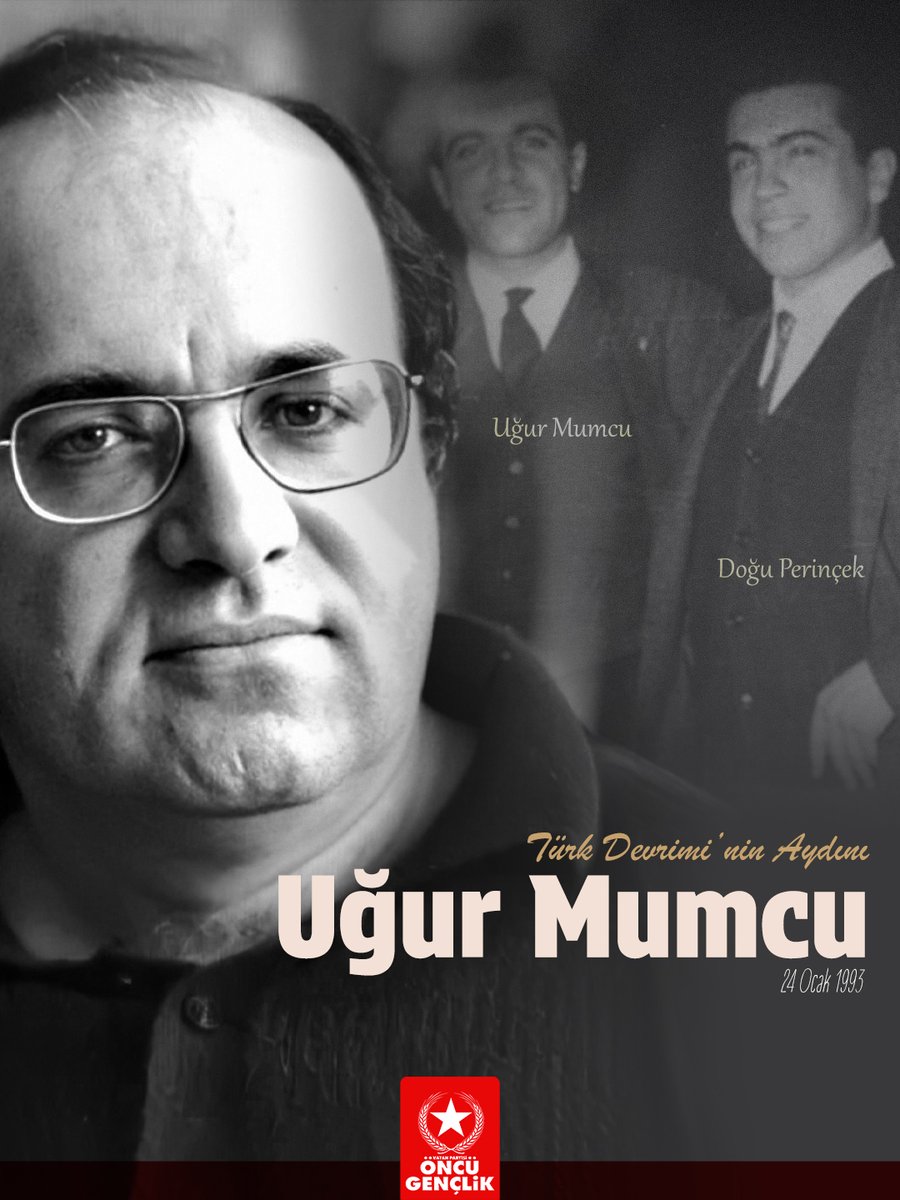 Uğur Mumcu'nun emanet ettiği davanın peşindeyiz.

Emperyalizmi bu topraklardan defedeceğiz, çağdaş bir Türkiye için mücadele edeceğiz.

33 yıl önce bugün Gladyo tarafından şehit edilen Cumhuriyet Aydınımız Uğur Mumcu'yu vefatının yıl dönümünde saygıyla anıyoruz.
#UğurMumcu