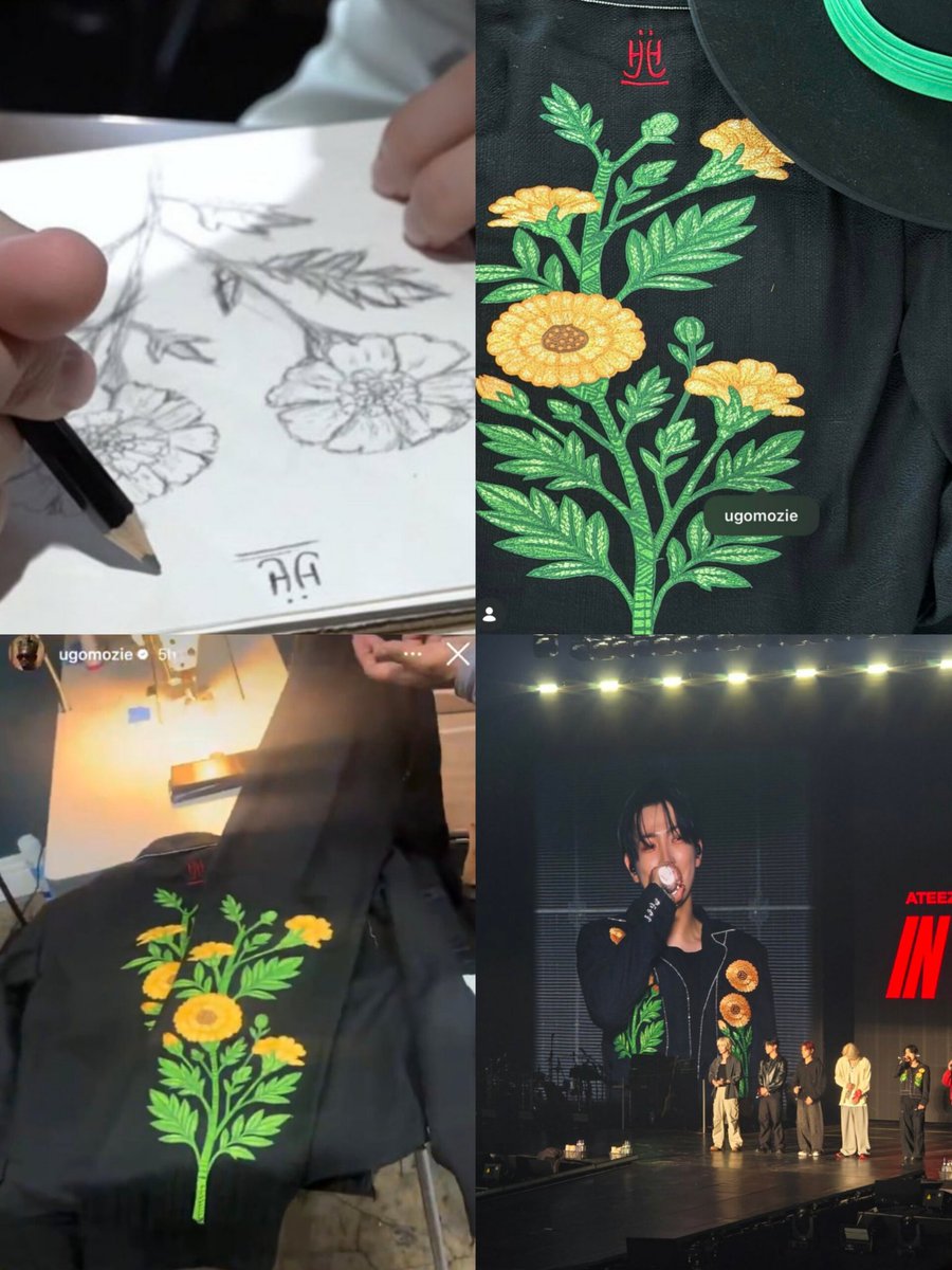 Designers #HONGJOONG and Ugo Mozie ATE #ATEEZinTaipei