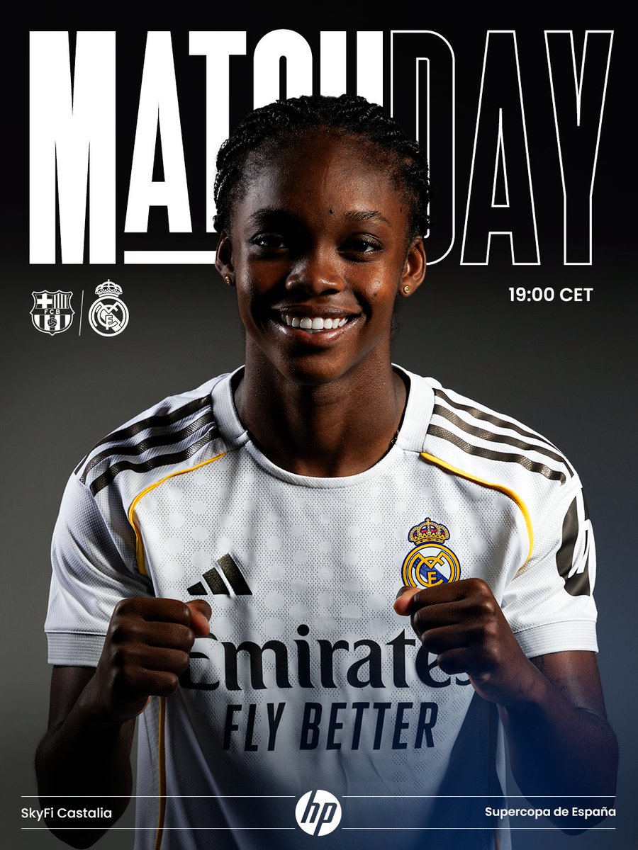 realmadridfem's tweet image. HOY.
ES.
EL.
DÍA.

@HP