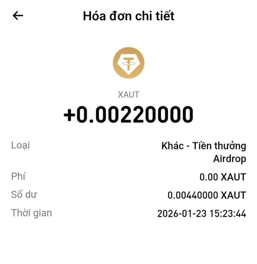 madvybitget's tweet photo. Mở đầu seri tổng kết event community (fb, X, tele) là event "AMA đào vàng 4.0"
Mình nhận được 2 rw trong AMA này, cụ thể:
> Đặt câu hỏi 10u
> top quiz 10u
=> Tổng được $20 XAUT lãi được 1.6u do Vàng tăng giá
#AMABitget #EventCommunity #Seriphanthuong #MadvyBitget