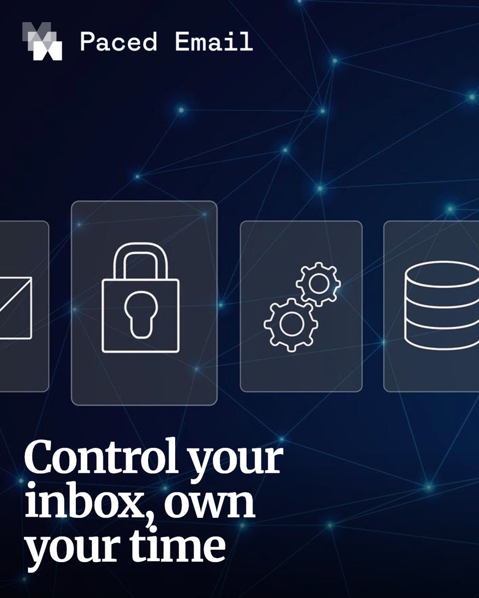 PacedEmail's tweet image. Balancing privacy and productivity isn't about hiding—it's about controlling when and how you engage. Batch your emails. Protect your focus. Own your time.