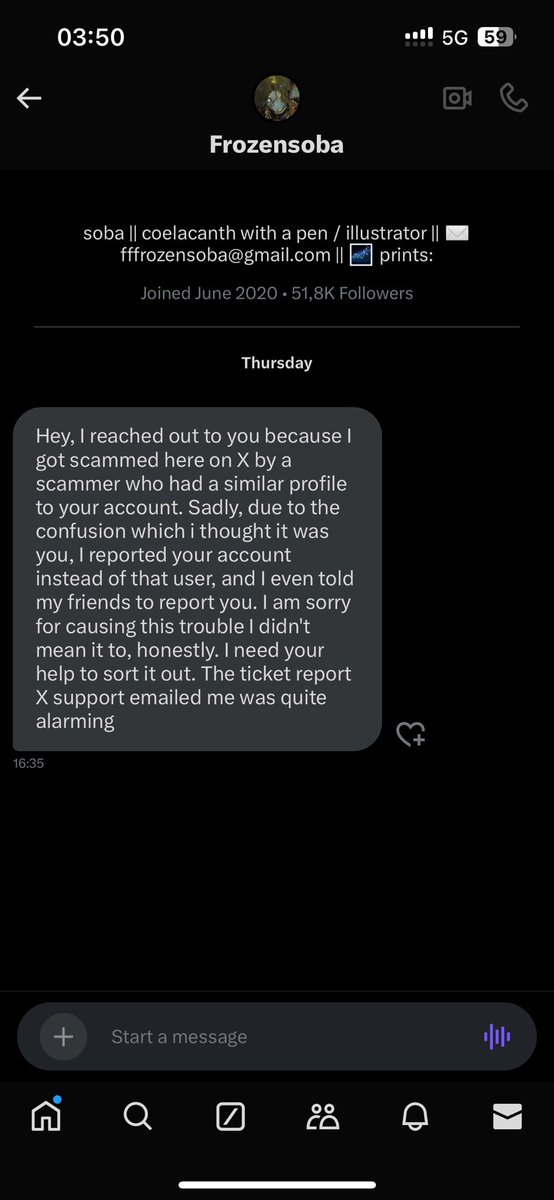 maaxsu's tweet photo. @zeebythesea_ @frozensoba @Frozensoba00 I received this message too. I almost believed https://t.co/m3Hgy8VkWh