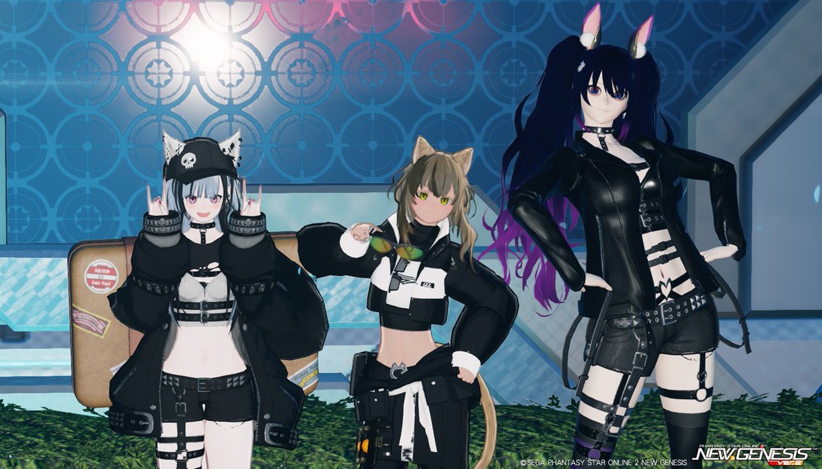 KuzeruB's tweet photo. チムメンでSS

パンクな感じで！ 

#PSO2NGS_SS https://t.co/TWz8KD1EV0