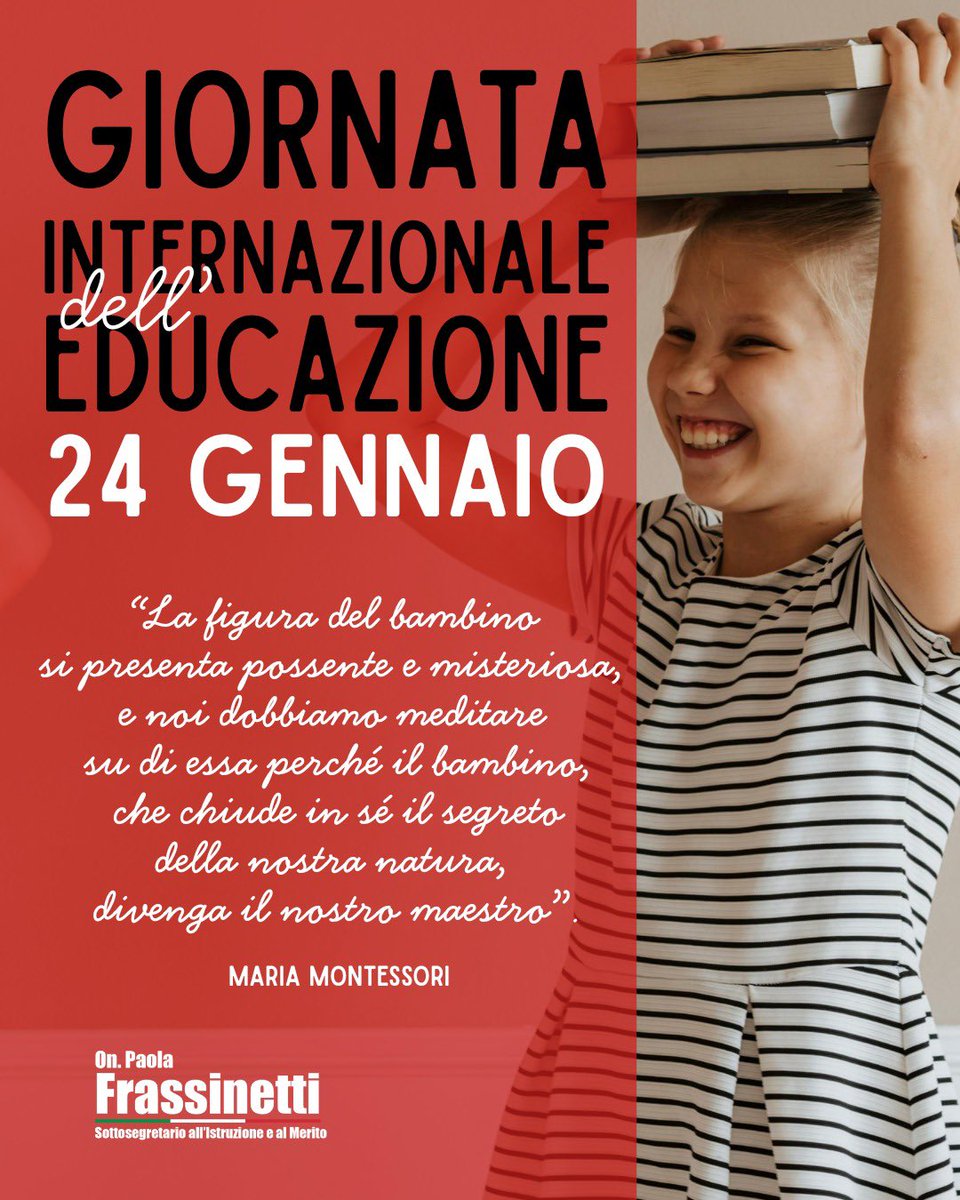 Paola Frassinetti tweet media