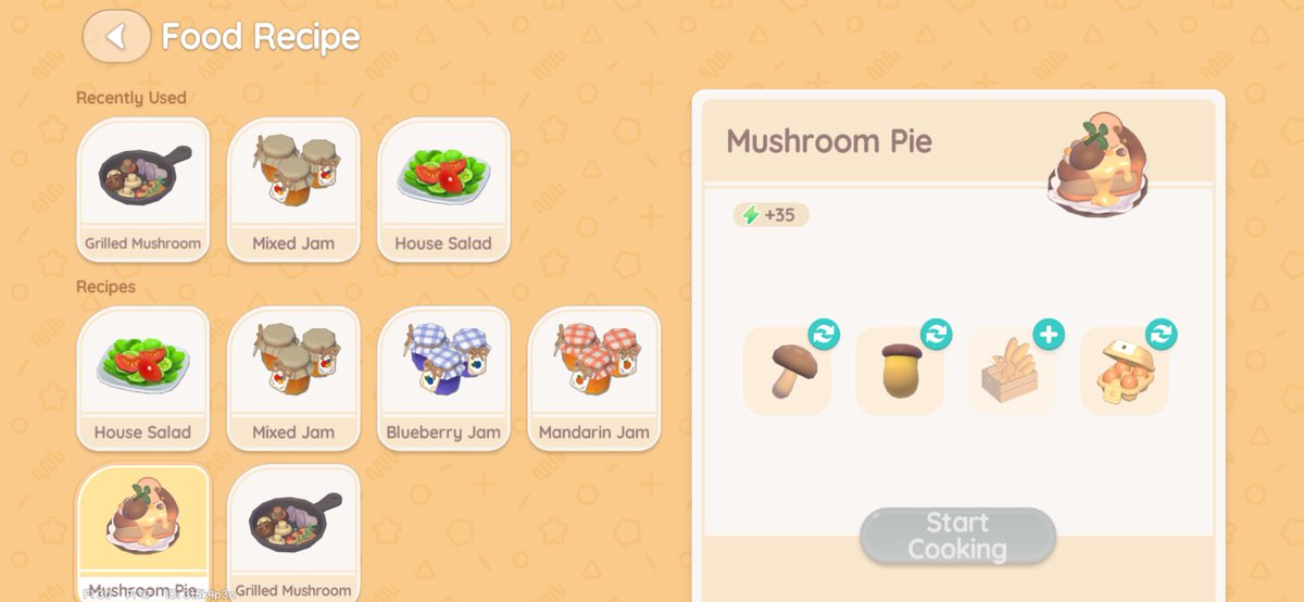 mushroom pie ini satunya apa lagi si 😭😭