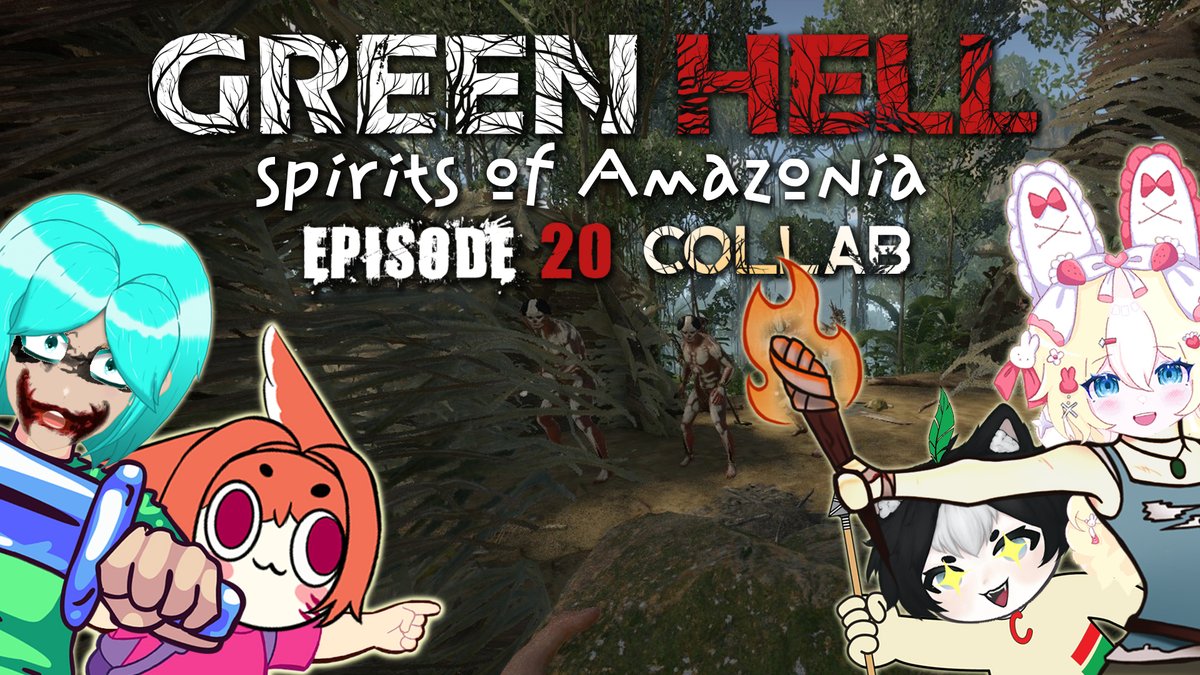 kawaneriglassie's tweet image. กินกันให้หมดจนกว่าขนนกจะงอกออกมา!
Eat until feathers grow back!

[ Green Hell | EP.20 (Spirits of Amazonia) ] จากลำน้ำแสนเย็น เห็นนกแก้วเต็มลำคลอง ft.Vtubers

| 08:00 PM GMT+7 | 06:00 AM MST |

#KWlive #KWVtuber #ProjectGlassie #VtuberTH