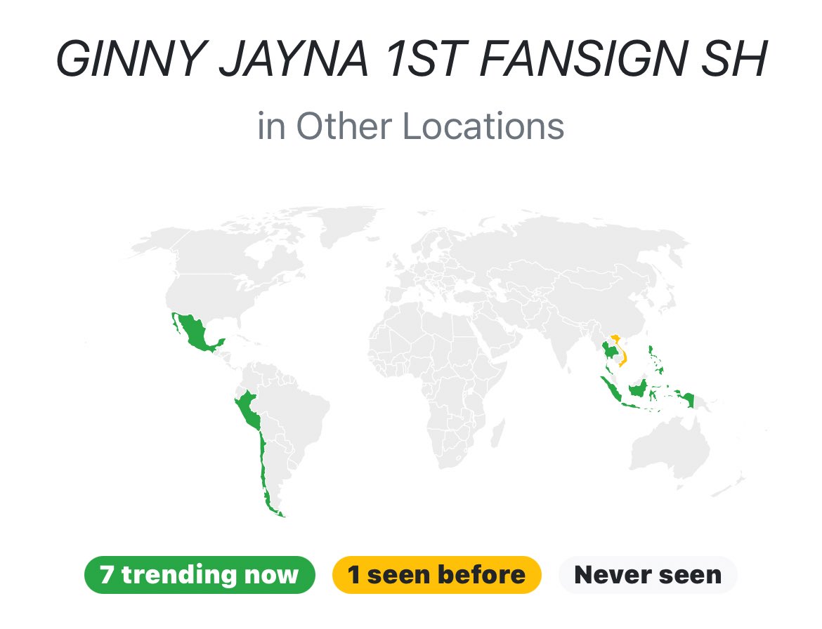 GinJayChile's tweet image. LATAM hace ruido en el mapa

GINNY JAYNA 1ST FANSIGN SH
#MissGinJayFansignInShanghai