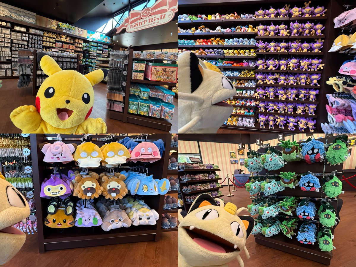 Sifu_pokePress's tweet image. 【ポケパークカントー情報】新グッズやお菓子が公開されました

✅ニビあられ（ニビシティの名産品）
✅ナゾノクサなどのパスケース
✅ブイブイヴォヤージュのマグカップなど新グッズ

ポケモンだいすきショップ店内にはかなりのオリジナルグッズがあるようです