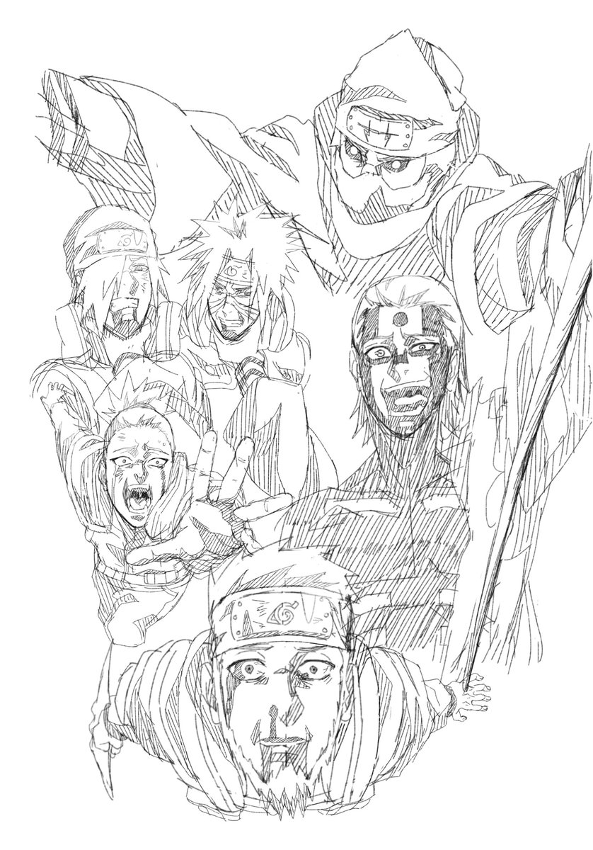 Seiiishun's tweet image. #NARUTO #shikamaru #Hidan #asumasarutobi