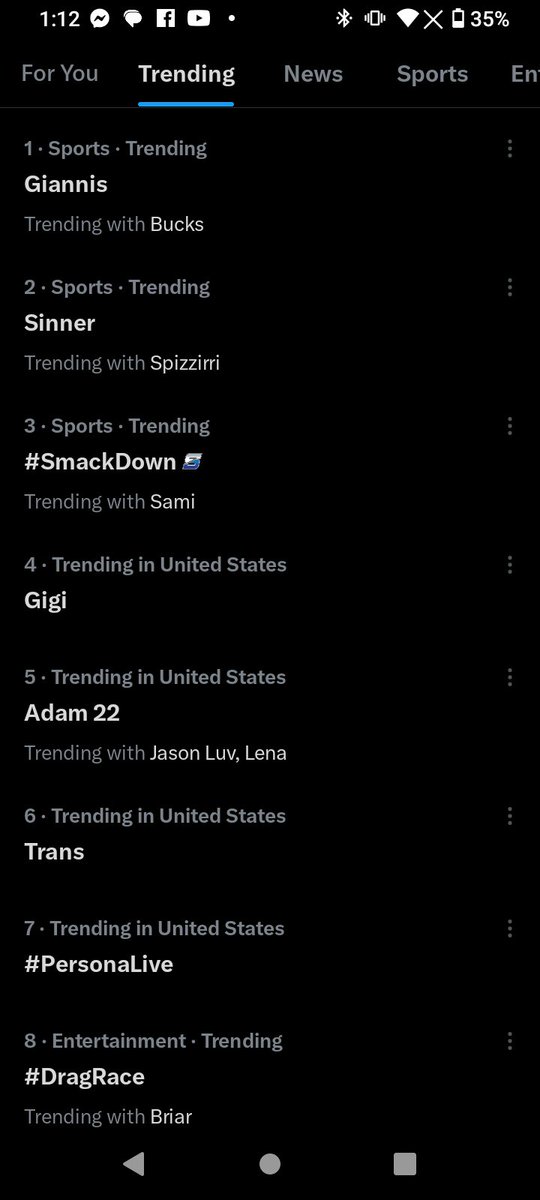 asomer360's tweet photo. Bruh I be trying to look at the #trending WHAT THE FUCK IS THIS SHIT I have no idea what y'all are talking about most of the time, makes sense since it's sports but still  damn.. what sport even have sinning in it? https://t.co/ZGOyIYpTx8