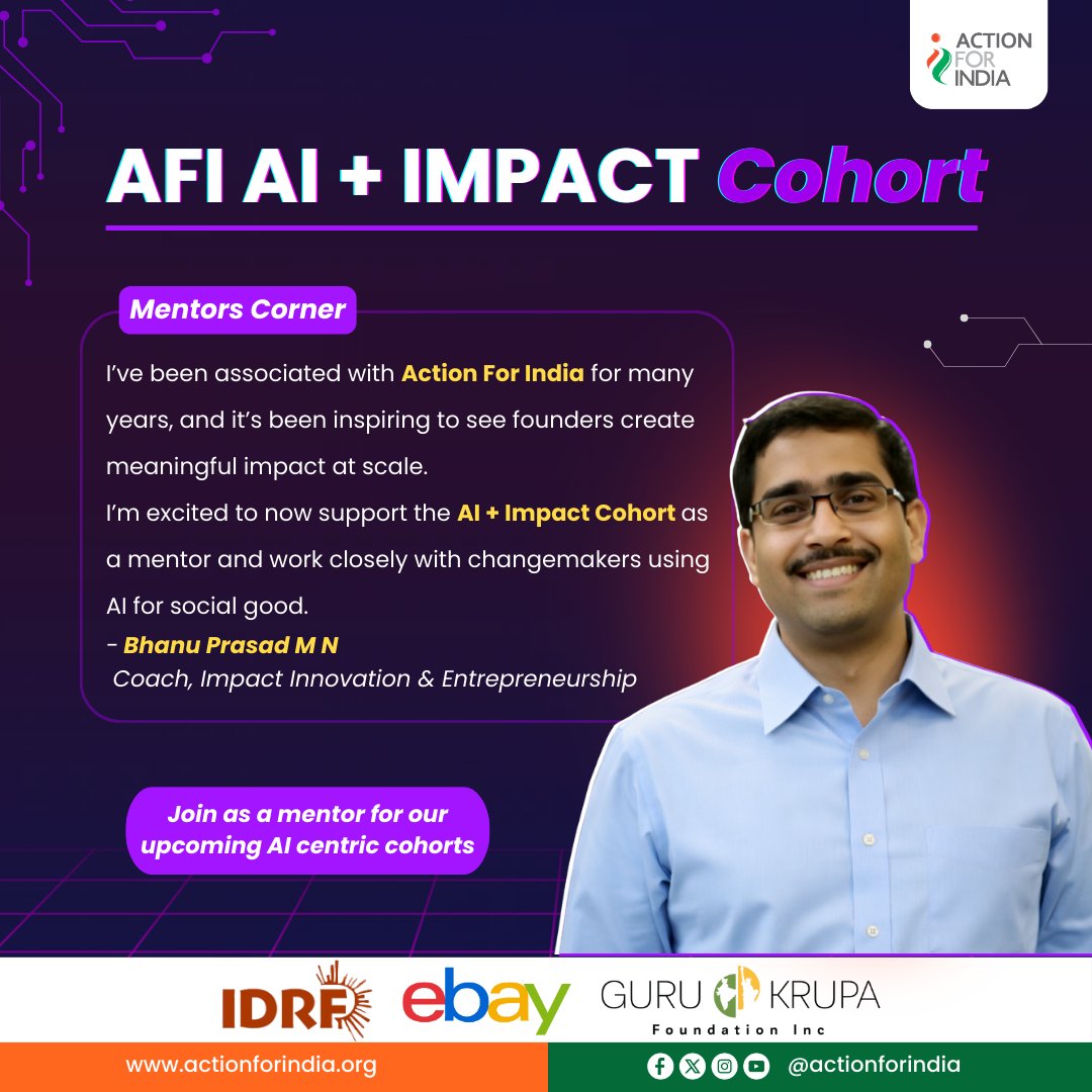 Action For India tweet media