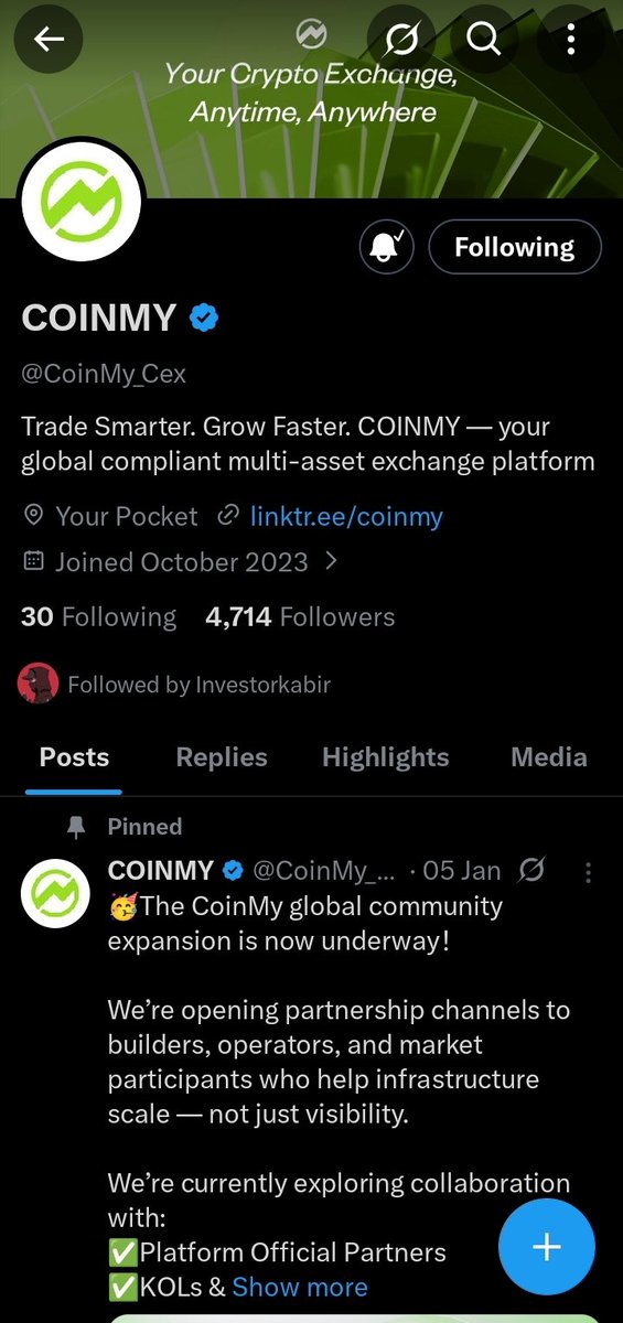 still_mirabirth's tweet photo. @CoinMy_Cex Following 💚
Liked &amp; Retweeted 💚

@Bayo_rex @Invstrkabir @mirabirth_alex

0x446d2c98dfddf85ed1af7a1baf6a4b1187e2cbc1 https://t.co/h8nYOogJOo