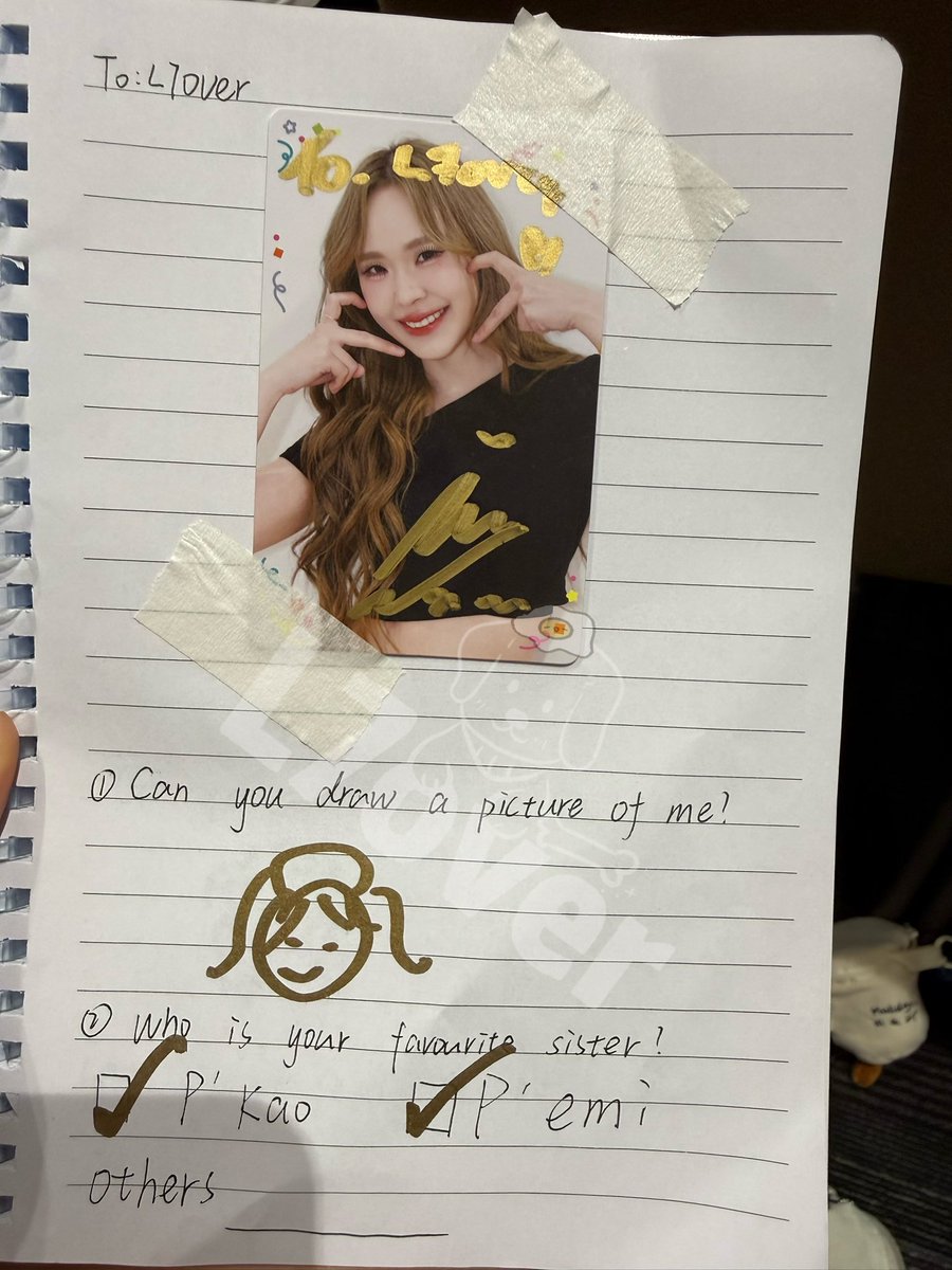 I ask June
Who is your favourite sister?
P Kao or P emi
June：All in！！

#สนามอ่านเล่น2026xJuneMewnich
#Junewanwimol  #JuneMewnich