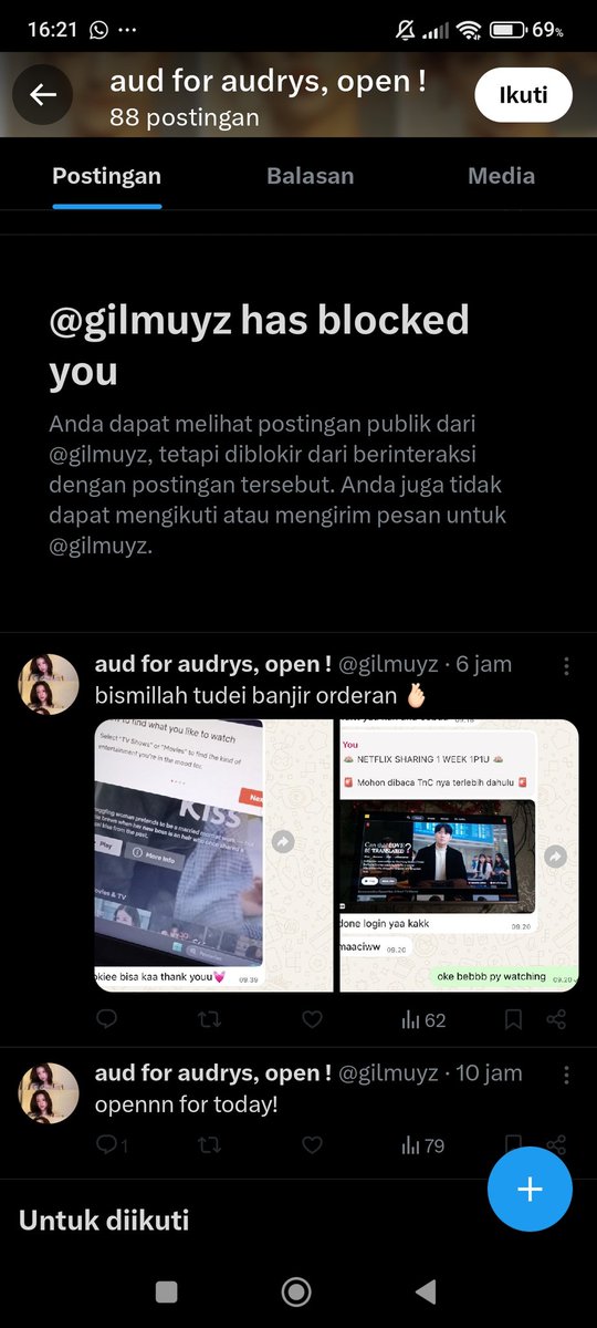 sunghoonssimp's tweet photo. SCAMMER ‼️‼️
guys be ware yah yg mau beli apk prem jangan di  @gilmuyz  untung gw ketipu nya cuma berapaa ga banyak, wa sama twt sampe di block nih 😂😂 https://t.co/GjBcBreSfh