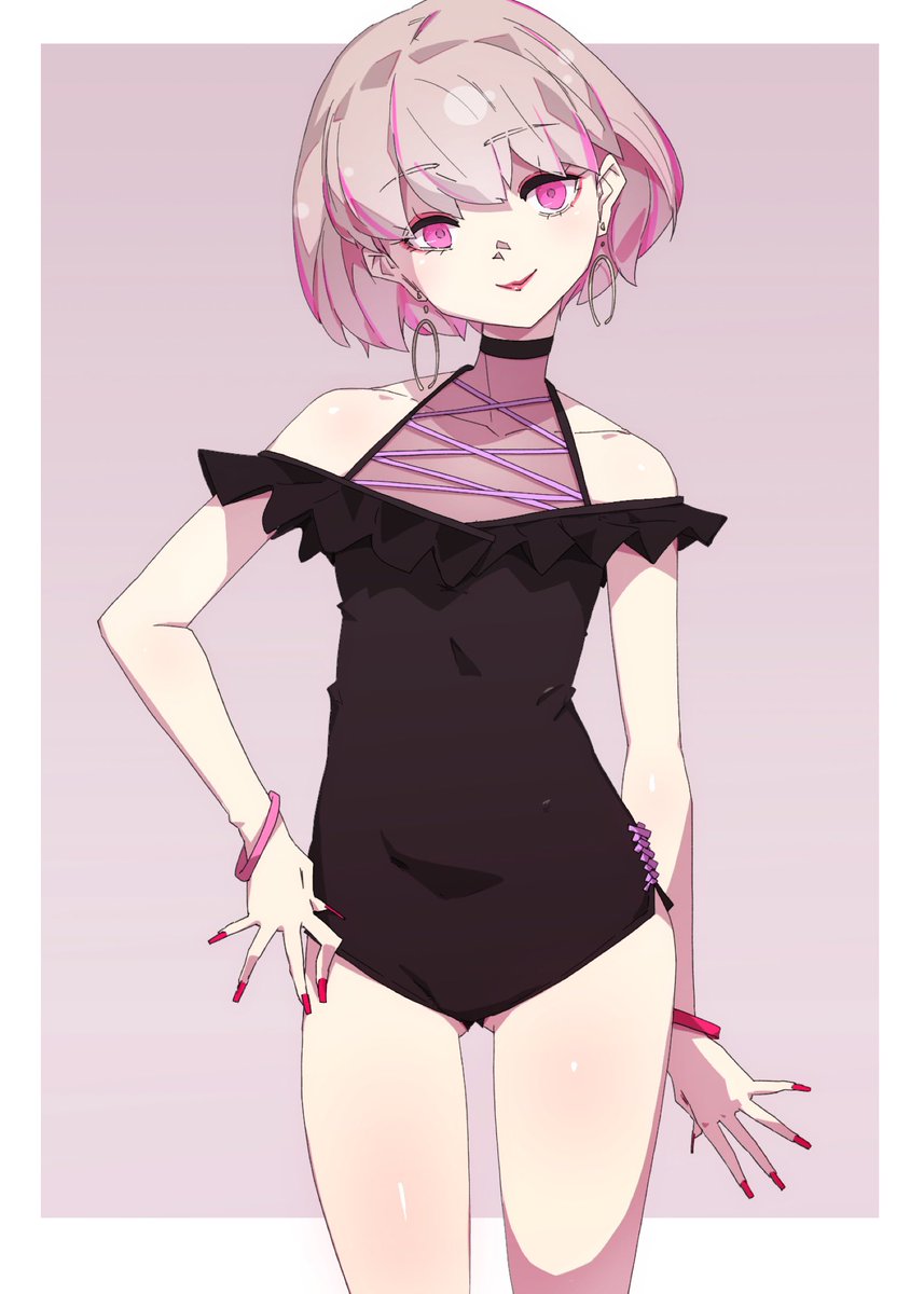 #なんの脈絡もなく水着イラストを再掲して最近フォローしてくれたフォロワーを怖がらせましょう 