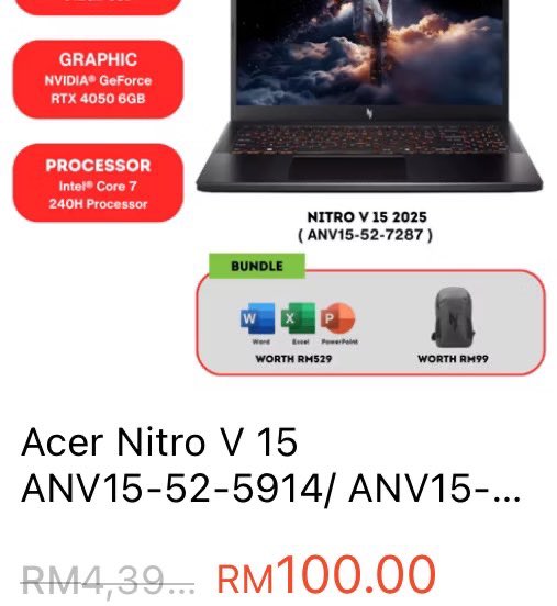 anisabdaziz_'s tweet image. Biar betul Shopee buat sale?

Both telefon Samsung and laptop Acer ada diskaun kaw kaw sampai 90% OFF?! 😱