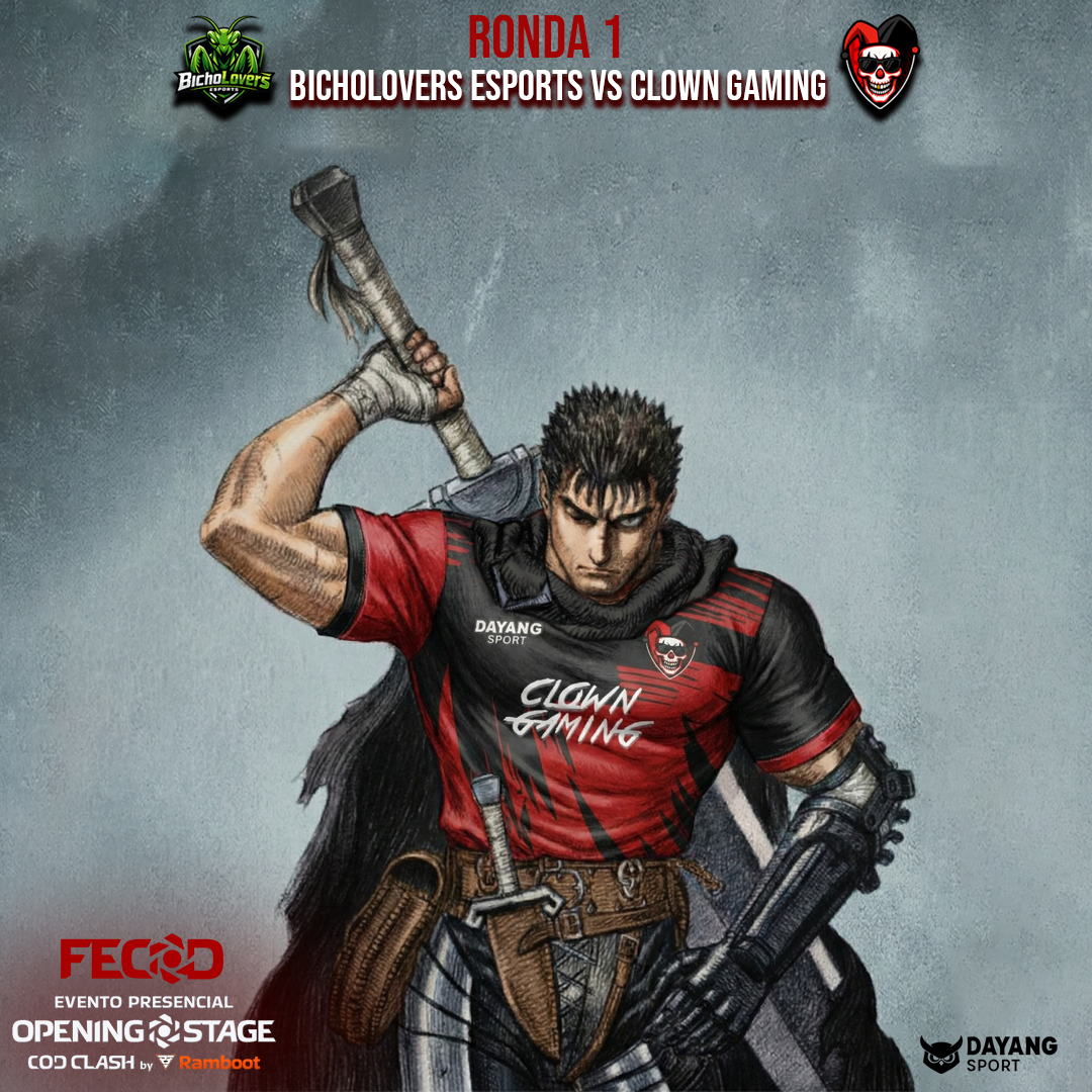 🎪HORA DE JUGAR🎪

🏆 #CODClash1 <a href="/FECOD_es/">FECOD - Federación Española de Call of Duty</a> 

🆚 #BicholoversEsports

⏰ A partir de las 11:30

👤 <a href="/SrLoPPy/">LoPPy</a> <a href="/Viilaasss_14/">Guaca</a> #Pl3sia <a href="/WHITE_jeez/">~W H I T E~</a> y <a href="/Exyzer/">⛈️</a> (Coach)

#WeMakeClowns 🤡🤟