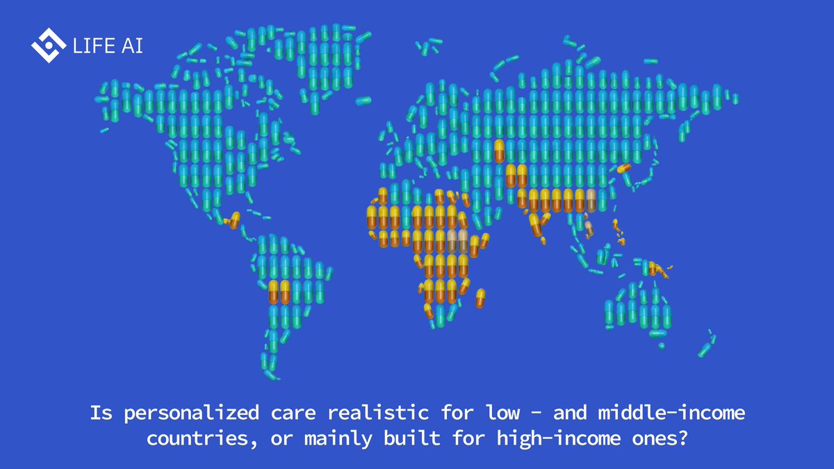LifeNetwork_AI's tweet image. 🩺 Community Question
Is personalized care realistic for low- and middle-income countries (LMICs), or is it still a model built mainly for high-income countries (HICs)?

Viewpoint A: Gradually achievable in LMICs
Personalized care can scale over time. Costs of genetic and digital…
