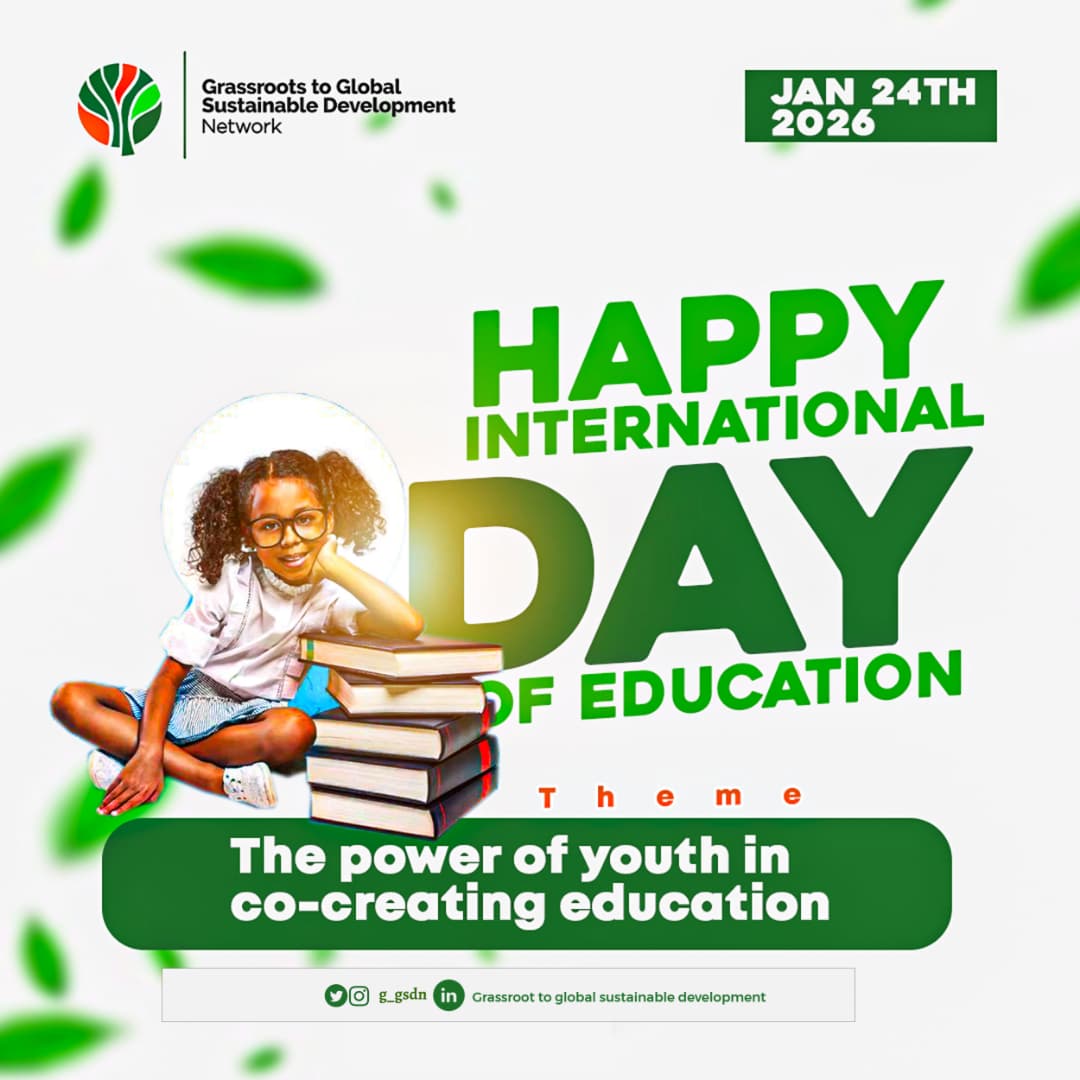 g_gsdn's tweet photo. #HappyInternationalDayOfEducation 📚 "Youth are not the future of education alone, they are its present partners. When young minds co-create learning, education becomes relevant, inclusive &amp;powerful." So let's collaborate with young people to improve Education https://t.co/POZ5Kbd12A