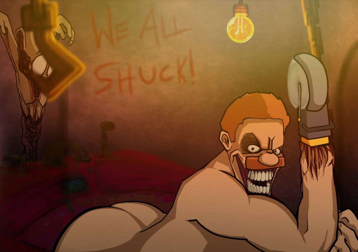 str1ngp1n's tweet photo. we all shuck #shuckybanger #weallfloat https://t.co/zTchuTAyeH