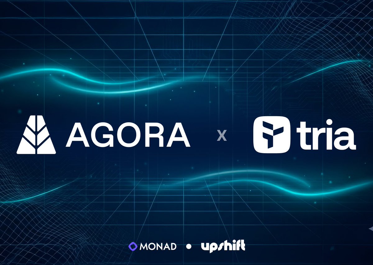 Big update from Tria. @useTria now partnered with Agora to bring earnAUSD  into Tria Earn. What that actually means: You can now earn yield on an  institutional-grade stablecoin with basically one click.