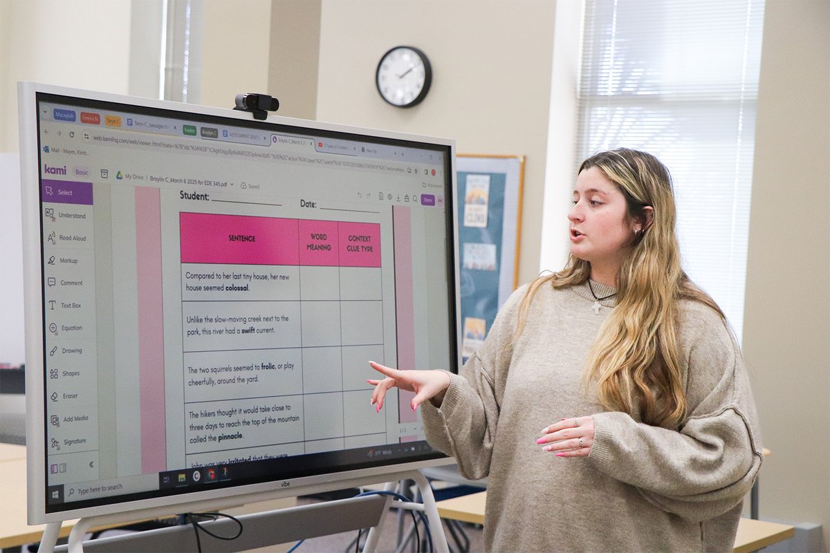 FranklinCollege's tweet photo. Happy International Day of Education! 📚
 We’re proud to help shape the next generation of outstanding elementary educators. With a 100% placement rate, our graduates are making an impact from day one. Ready to join them? Apply now: https://t.co/jHxA5yzFGL https://t.co/YSLUwd9wHx