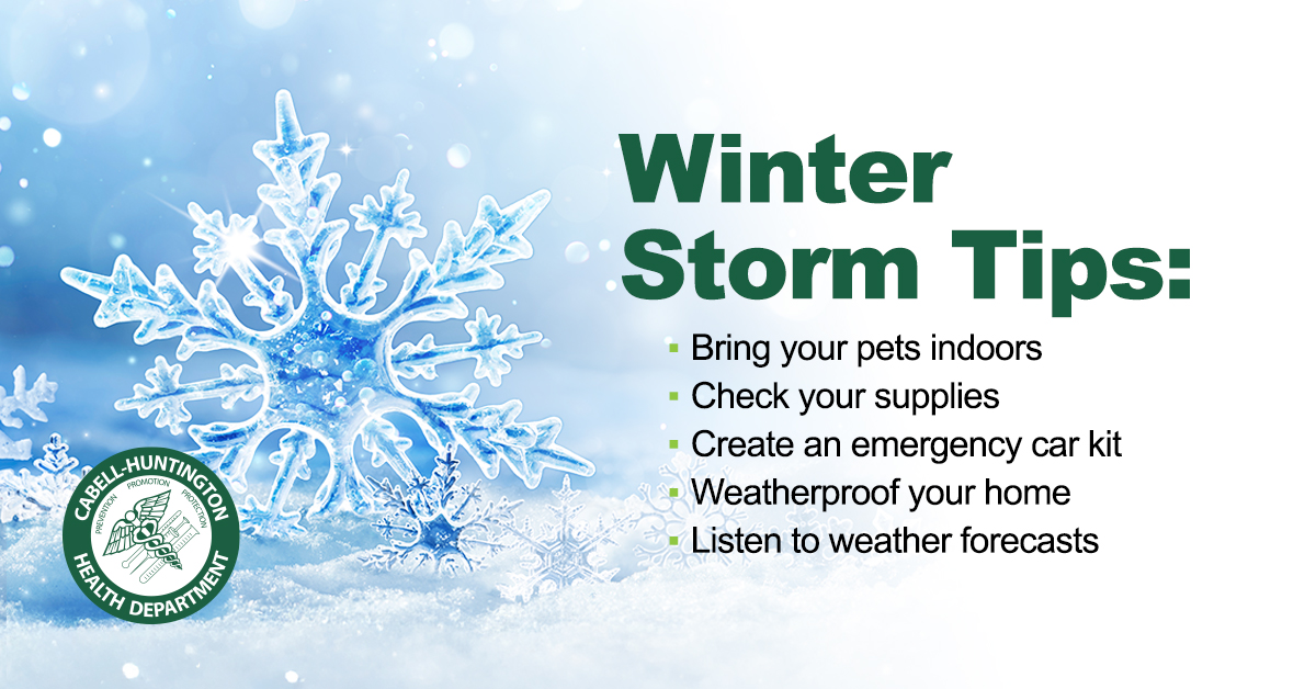 We hope everyone has been preparing for the weather coming this weekend!