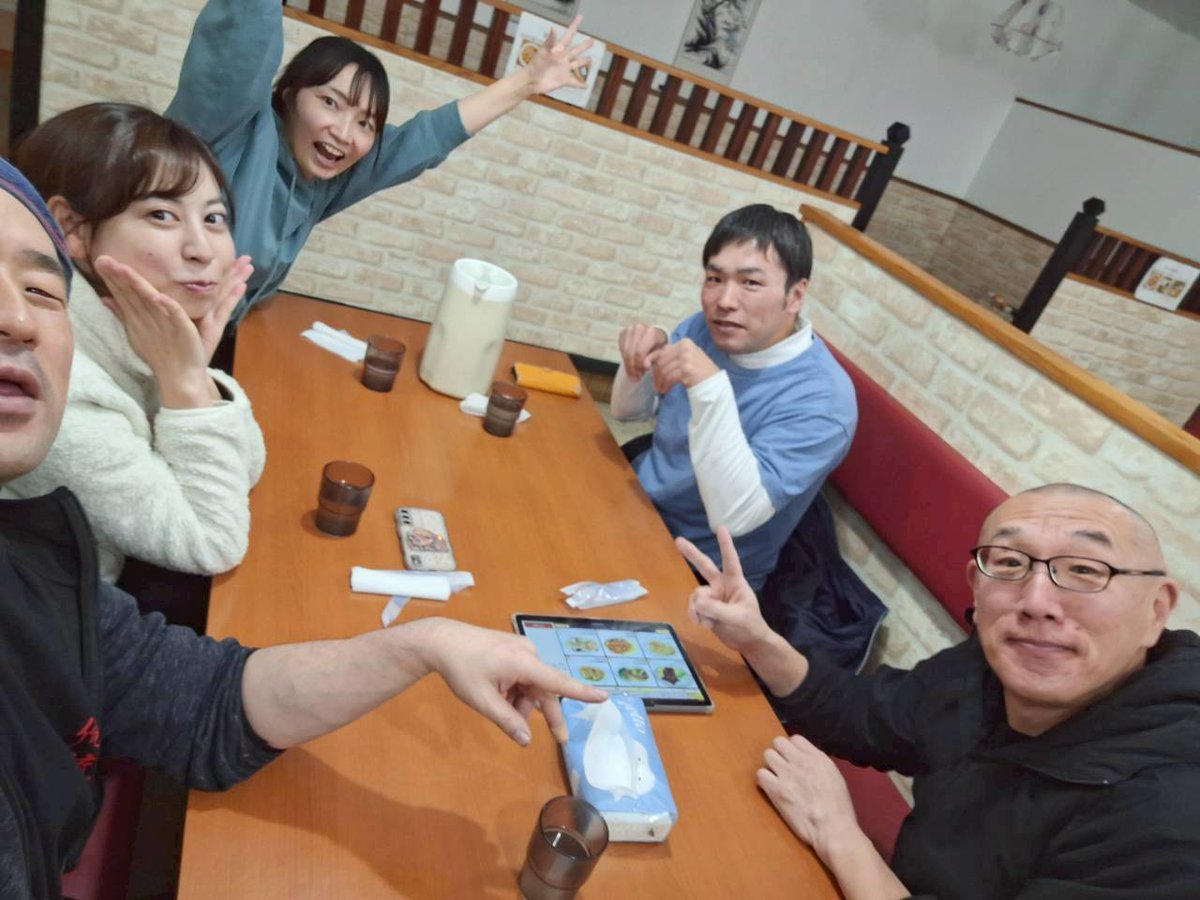 先日のインプロ！
終わったあとみんなでご飯！