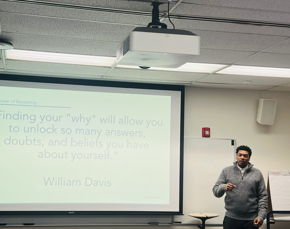 Currently at the CarolinaCAP Residency Midpoint Meetup listening to a powerful keynote from William Davis, former resident and now a current CarolinaCAP candidate. A full-circle moment and a strong reminder of the power of finding your “why.”

#CarolinaCAPResidency