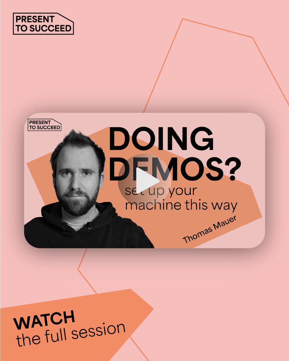 Master professional presentation delivery with Microsoft's Thomas Maurer. Learn proven techniques for optimizing visibility, eliminating distractions, and maintaining audience focus during technical demonstrations.
Link: youtu.be/TNt4mq9Mvrw
