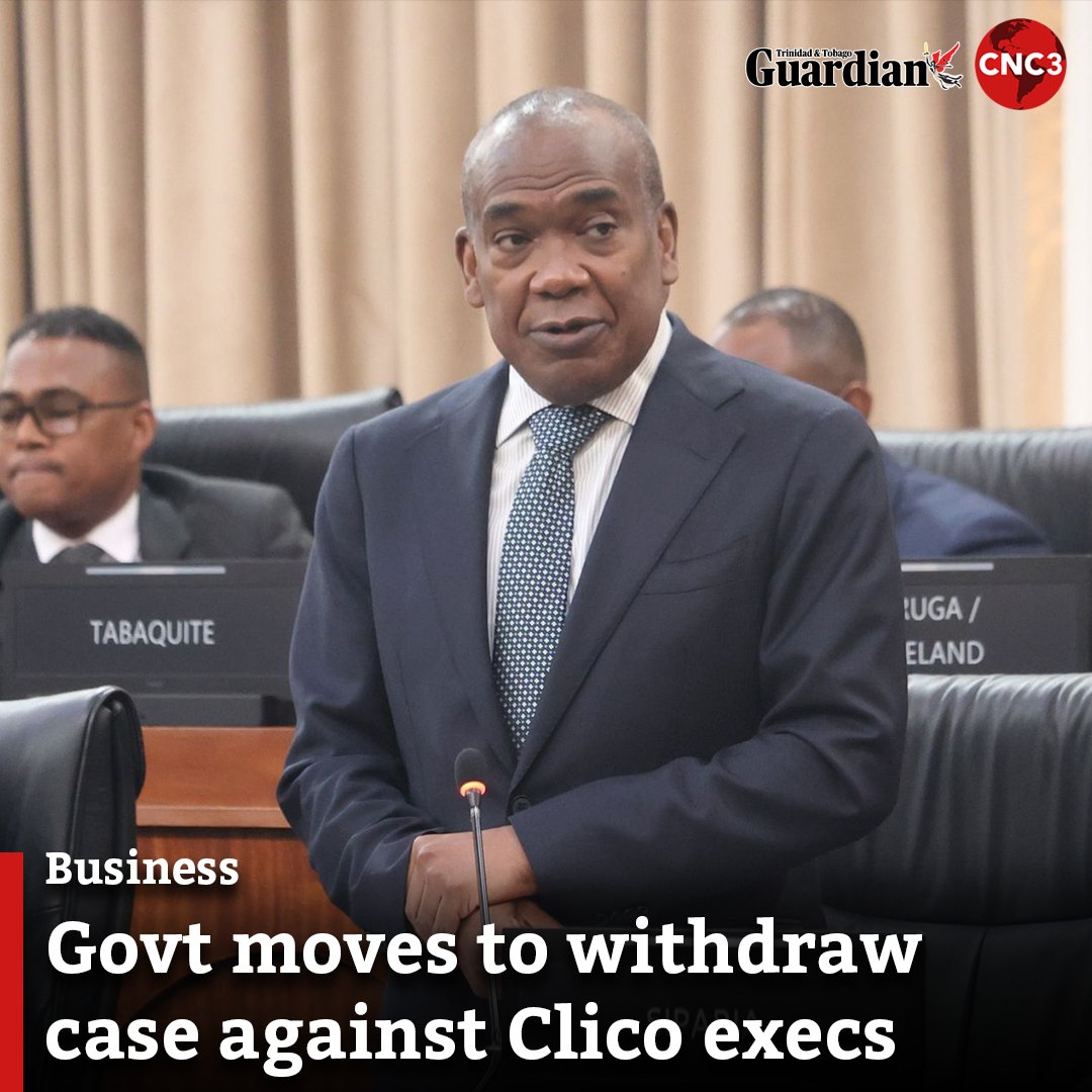 The Central Bank of T&amp;T (CBTT) and Clico’s current management have decided to withdraw a lawsuit over the collapse of the former insurance giant. 

For more: guardian.co.tt/business/govt-…
