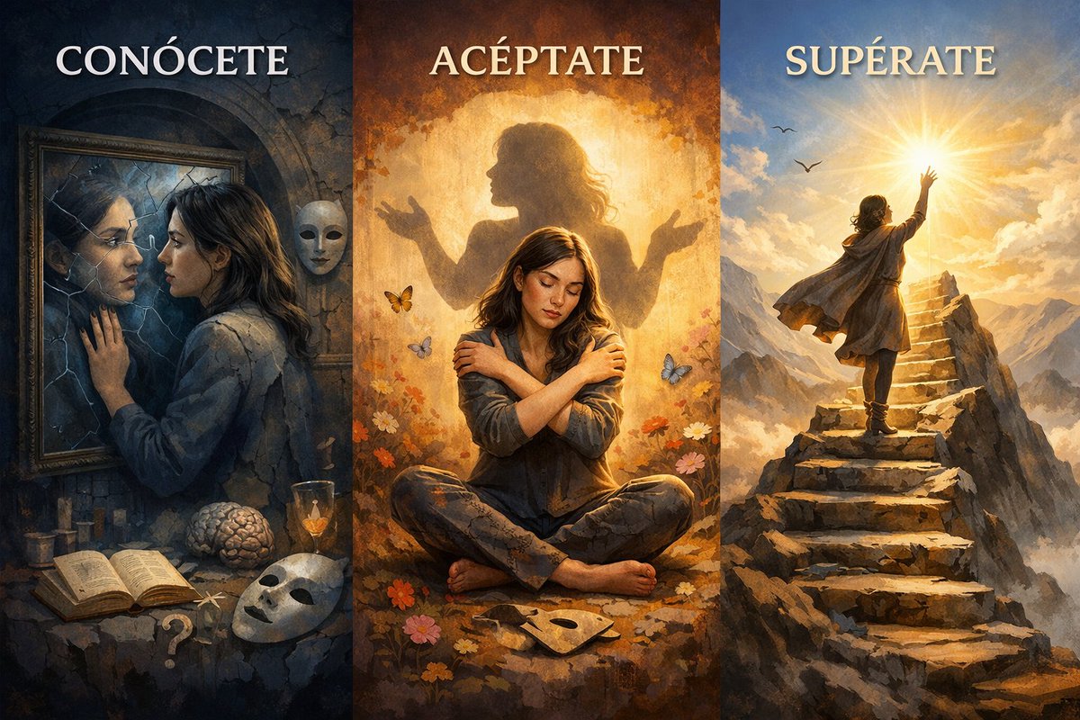 "Conócete, acéptate, supérate" (San Agustín)