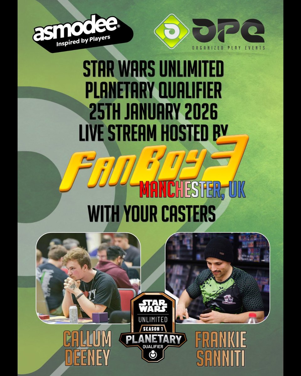 Organized Play Events tweet media