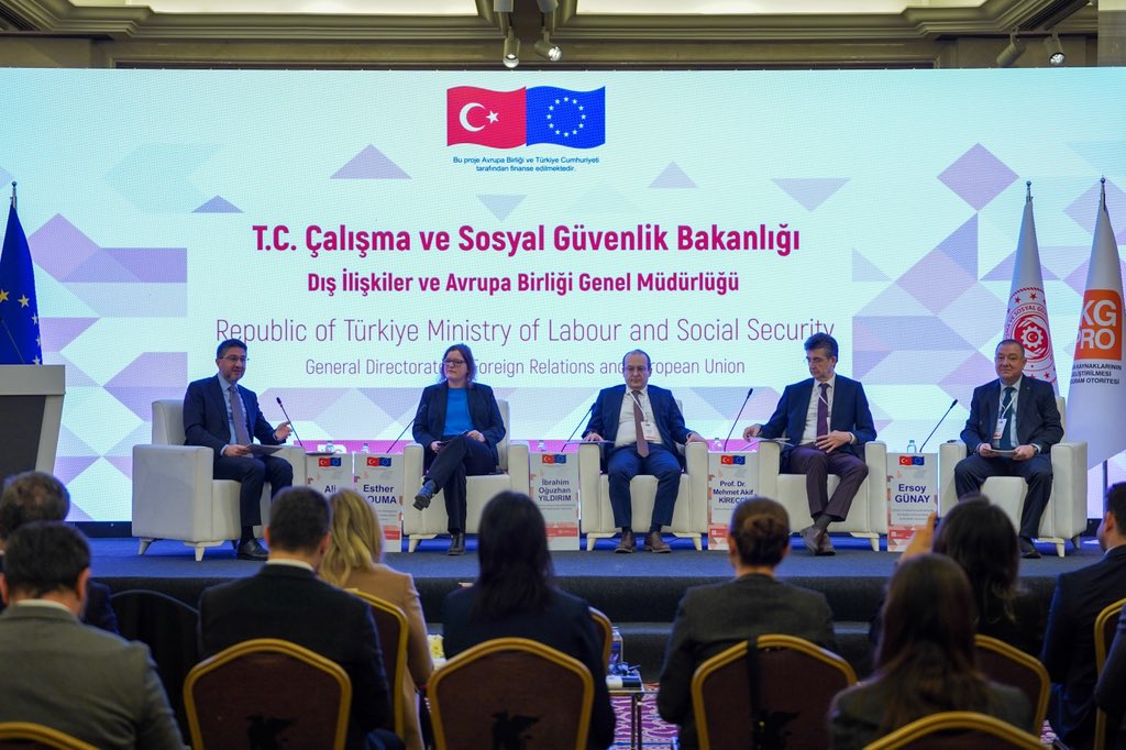 Genel Müdür Yardımcımız İbrahim Oğuzhan Yıldırım, Çalışma ve Sosyal Güvenlik Bakanlığı Dış İlişkiler ve Avrupa Birliği Genel Müdürlüğü tarafından İstihdam, Eğitim ve Sosyal Politikalar Sektörel Operasyonel Programı (İESP SOP) kapsamında düzenlenen “Ankara Prestij
