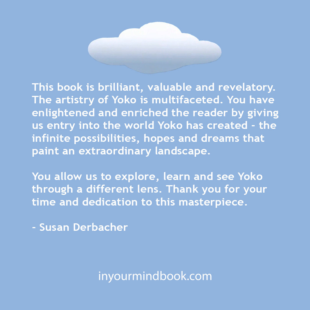 In Your Mind-The Infinite Universe of Yoko Ono 
E-BOOK NOW AVAILABLE 
store.bookbaby.com/book/in-your-m…
&amp;
Amazon
amazon.com/Your-Mind-Infi…

Social Media
linktr.ee/conceptualbooks

<a href="/seanonolennon/">Seán Ono Lennon</a> #yokoono #yoko #johnlennon #thebeatles #yokoonobiography #yokoonobook #onetoone #warisover #imagine