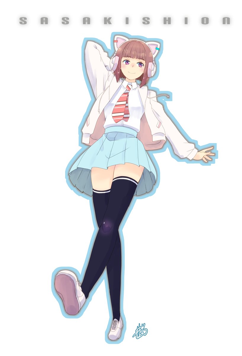「佐々木翔音ちゃん! #いきづら絵部」|ふじもとせいのイラスト