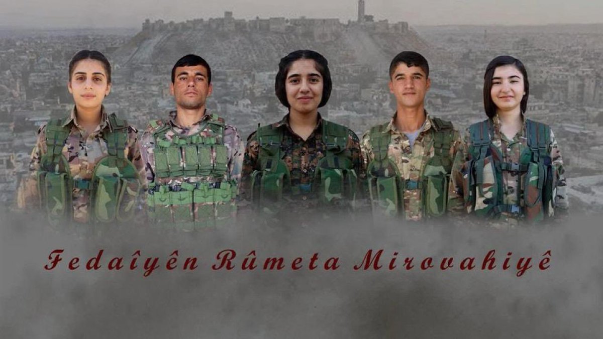 Aşağıda gördüğünüz 4 çocuk PKK/PYD terör örgütü tarafından Halep, Şeyh Maksut mahallesinde intihar bombacısı olarak kullanıldı. 

Resimde örgüt tarafından övünülerek yayınlandı.

Tabiki ne Sezaiden, ne Pervinden, ne de KCK tarafından organize edilen Kadın cinayetleri