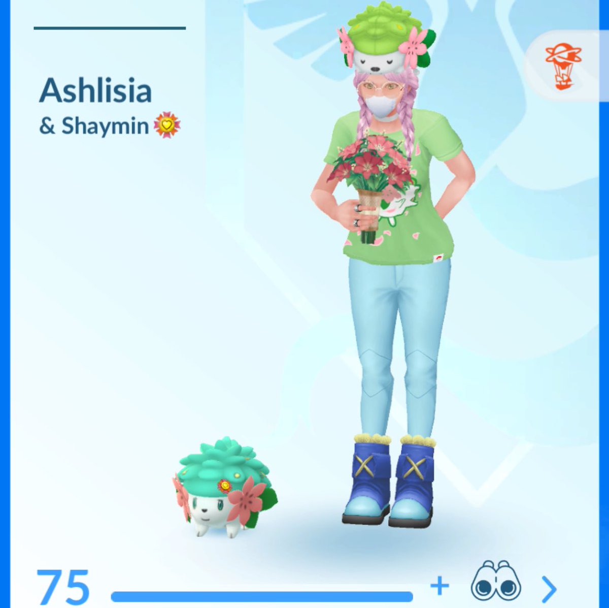 Level 75 today 🎉 #PokemonGO