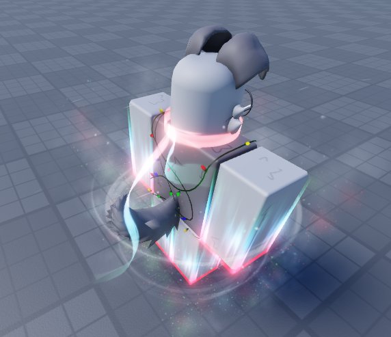 Super duper omega northern lights aura #robloxvfx