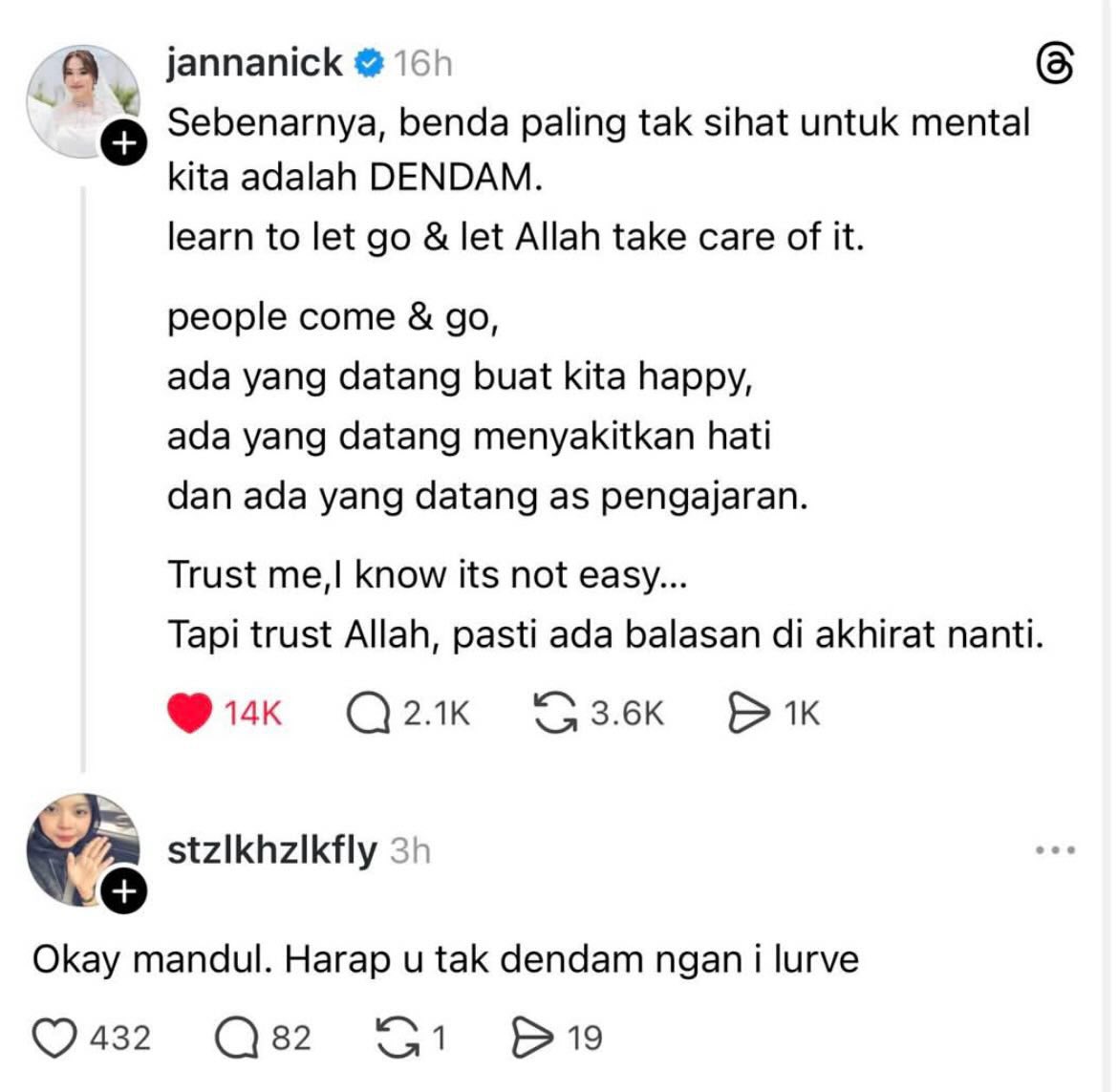 Amboi bahasa.