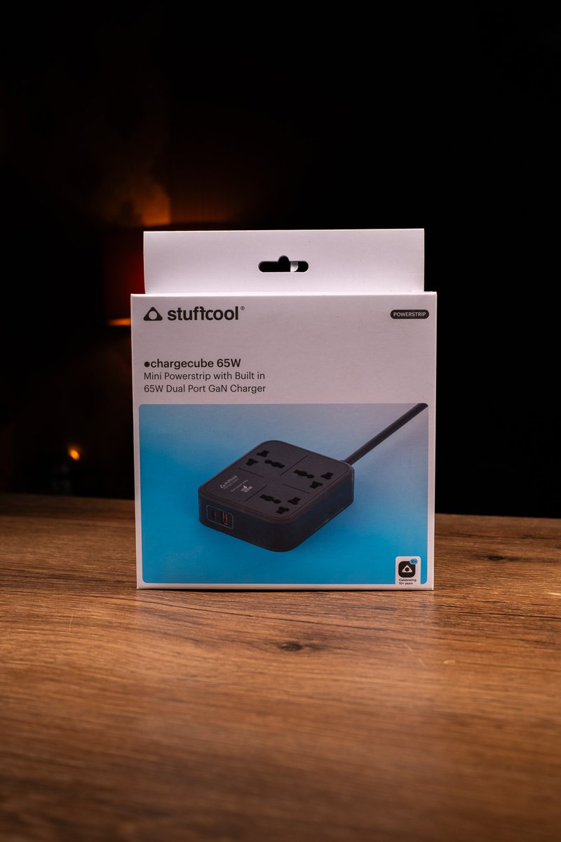 gogiinc's tweet image. Desk clutter ends here ..

The Stuffcool ChargeCube Mini Power Strip packs 3 AC sockets + 65W USB-C PD + USB-A in a super-compact design...

Charge laptops, phones &amp;amp; desk essentials together clean, fast, and safe

#Stuffcool #ChargeCube #PowerStrip