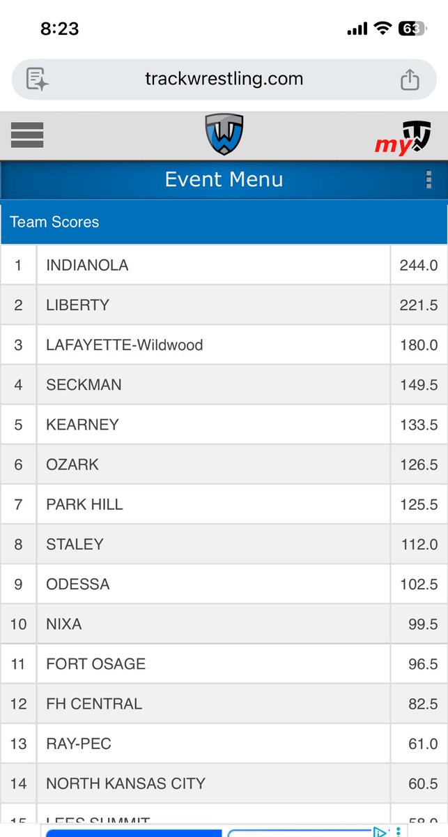 IHSwrestle's tweet photo. A long day, a late night, and a tourney championship for the first time ever down in Winnetonka yesterday! 3 champs: Mac Crosson, Elijah Blewitt and Aiden Curtis bring home 🥇 https://t.co/n0tRADldv2